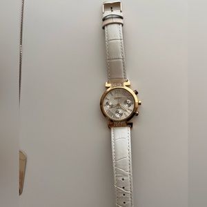Esprit gold on white watch